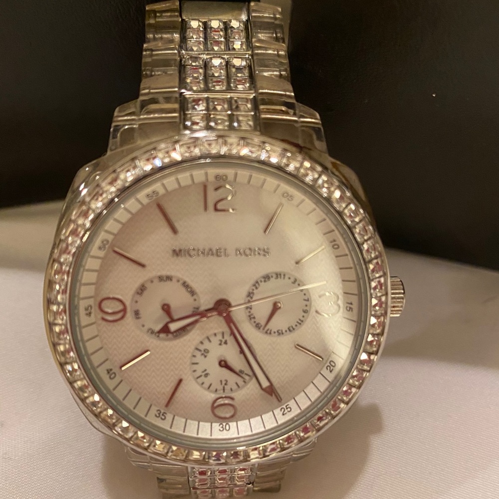 Michael Kors Crystal and Clear Band.